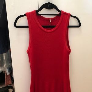Women's fitted tank top